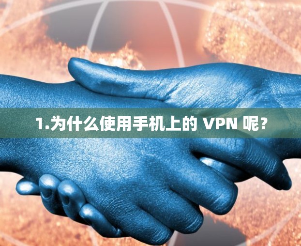 1.为什么使用手机上的 VPN 呢?