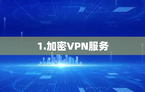 1.加密VPN服务