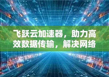 飞跃云加速器,助力高效数据传输,解决网络连接难题