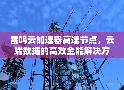 雷鸣云加速器高速节点,云端数据的高效全能解决方案