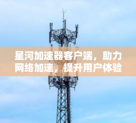 星河加速器客户端,助力网络加速,提升用户体验