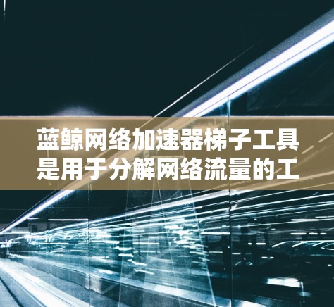 蓝鲸网络加速器梯子工具是用于分解网络流量的工具，类似于Windows批处理工具，旨在分析和处理网络数据。以下是详细的步骤指南