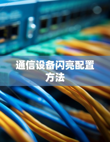 通信设备闪亮配置方法