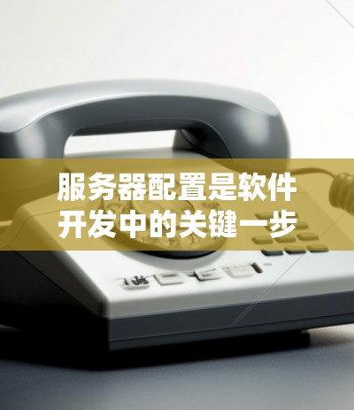 服务器配置是软件开发中的关键一步,涉及多个方面,包括软件安装、配置文件、设备和网络设置、协议管理等。以下是对服务器配置的详细指南 服务器配置是软件开发中的关键一步,涉及多个方面,包括软件安装、配置文件、设备和网络设置、协议管理等。以下是对服务器配置的详细指南