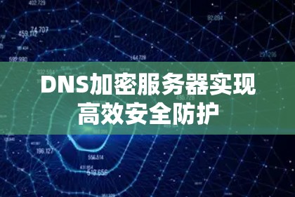 DNS加密服务器实现高效安全防护